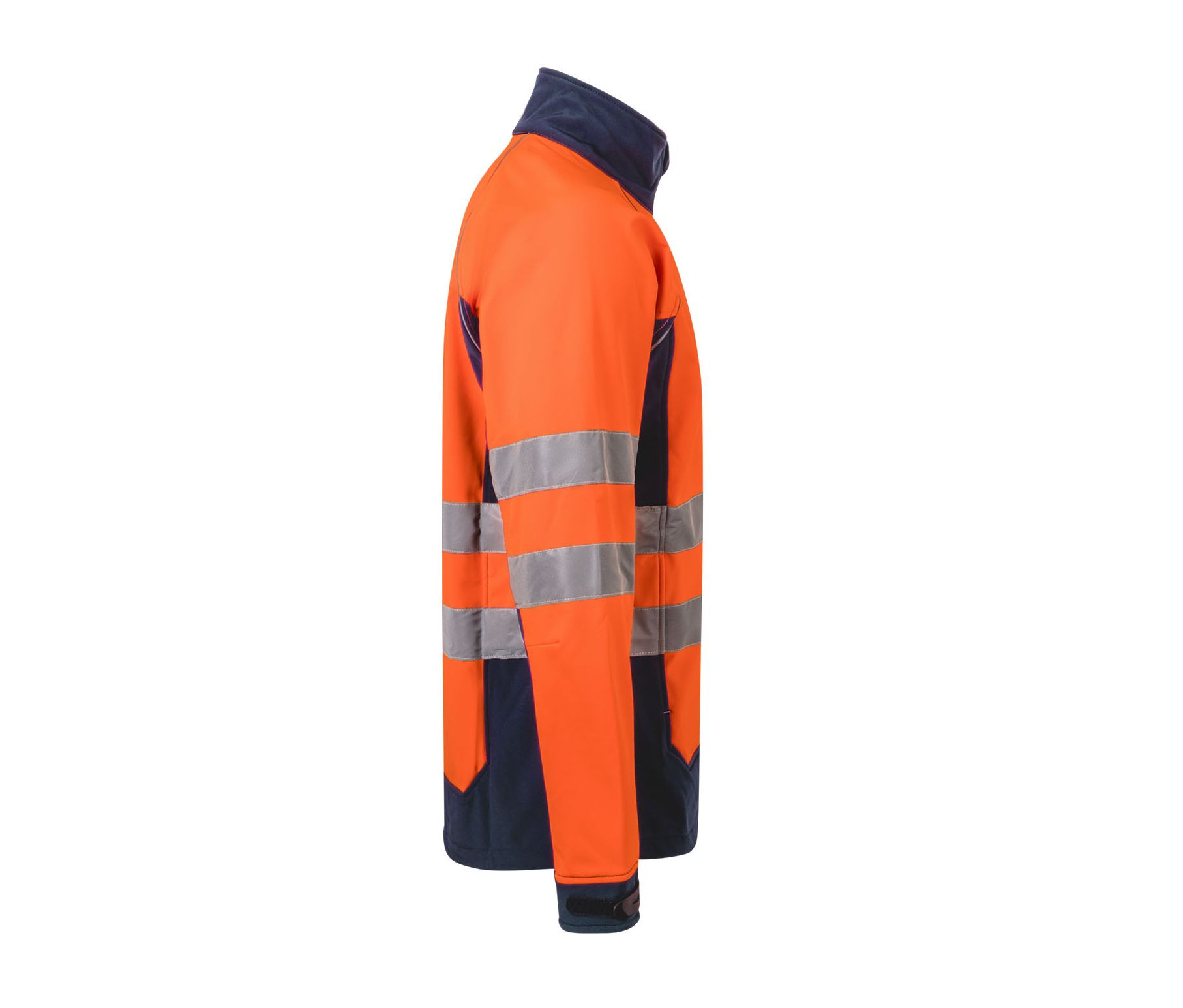BLOUSON SOFTSHELL BICOLORE HAUTE VISIBILITÉ