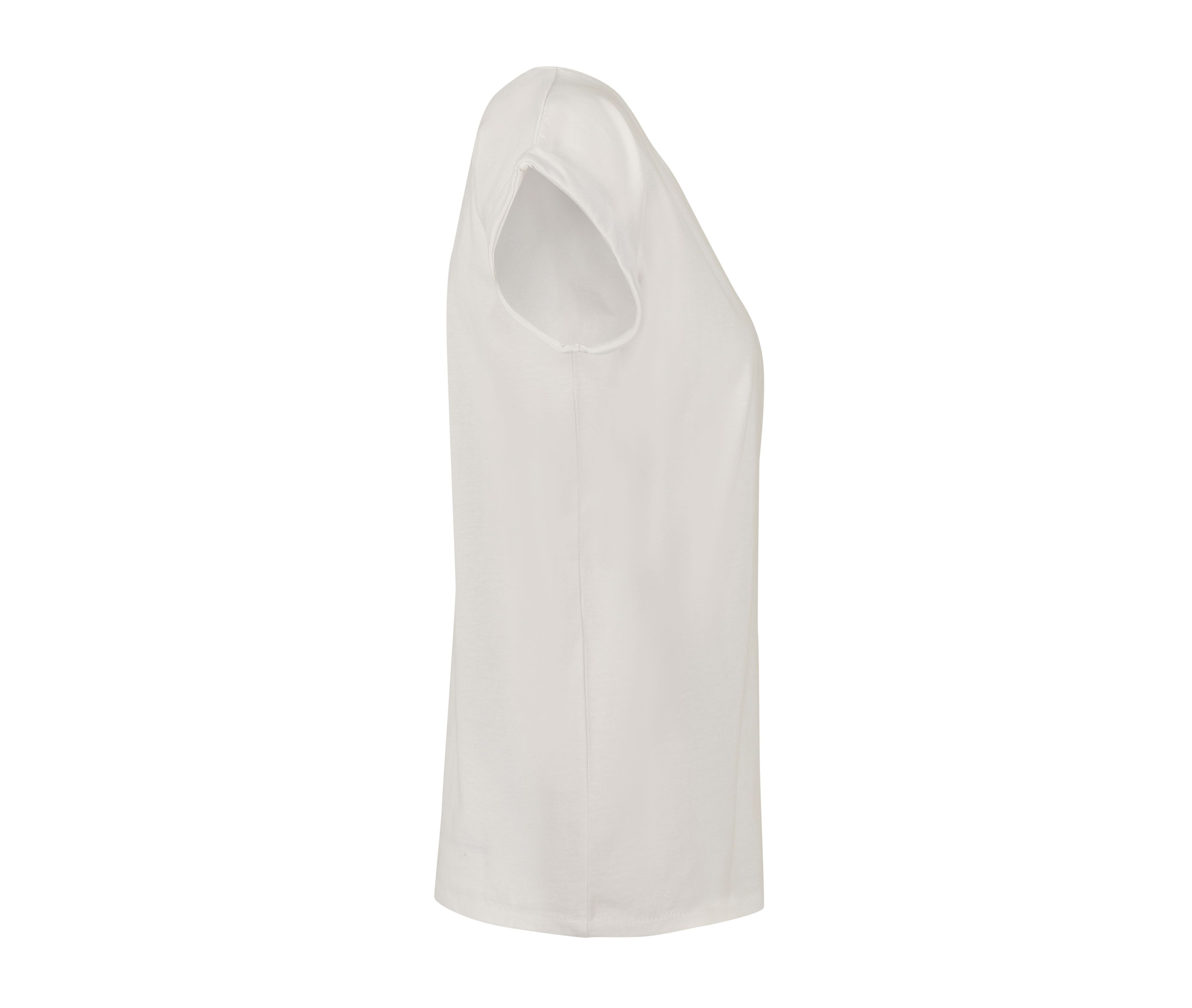 LADIES EXTENDED SHOULDER TEE
