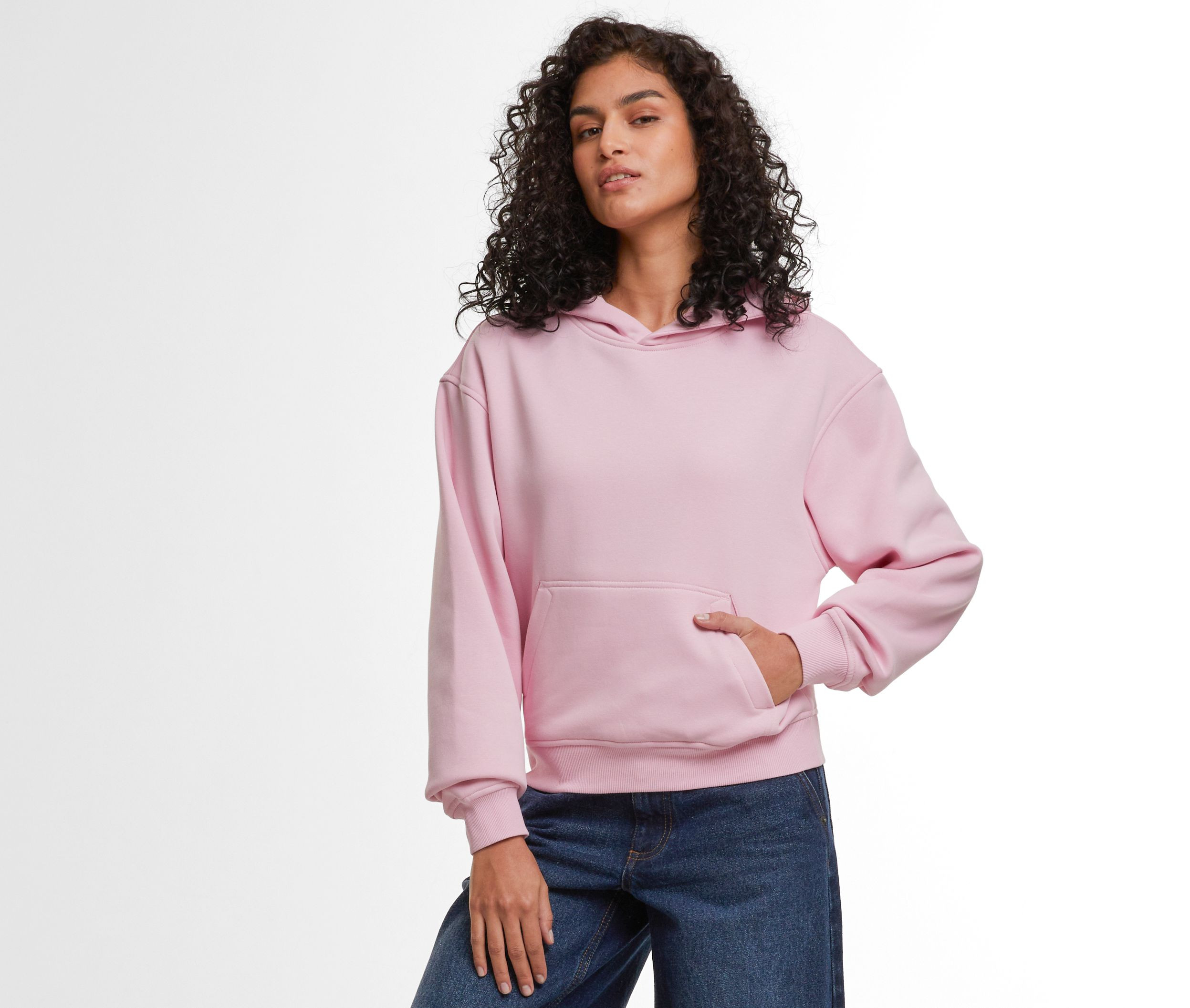 LADIES LOOSE FIT HOODY