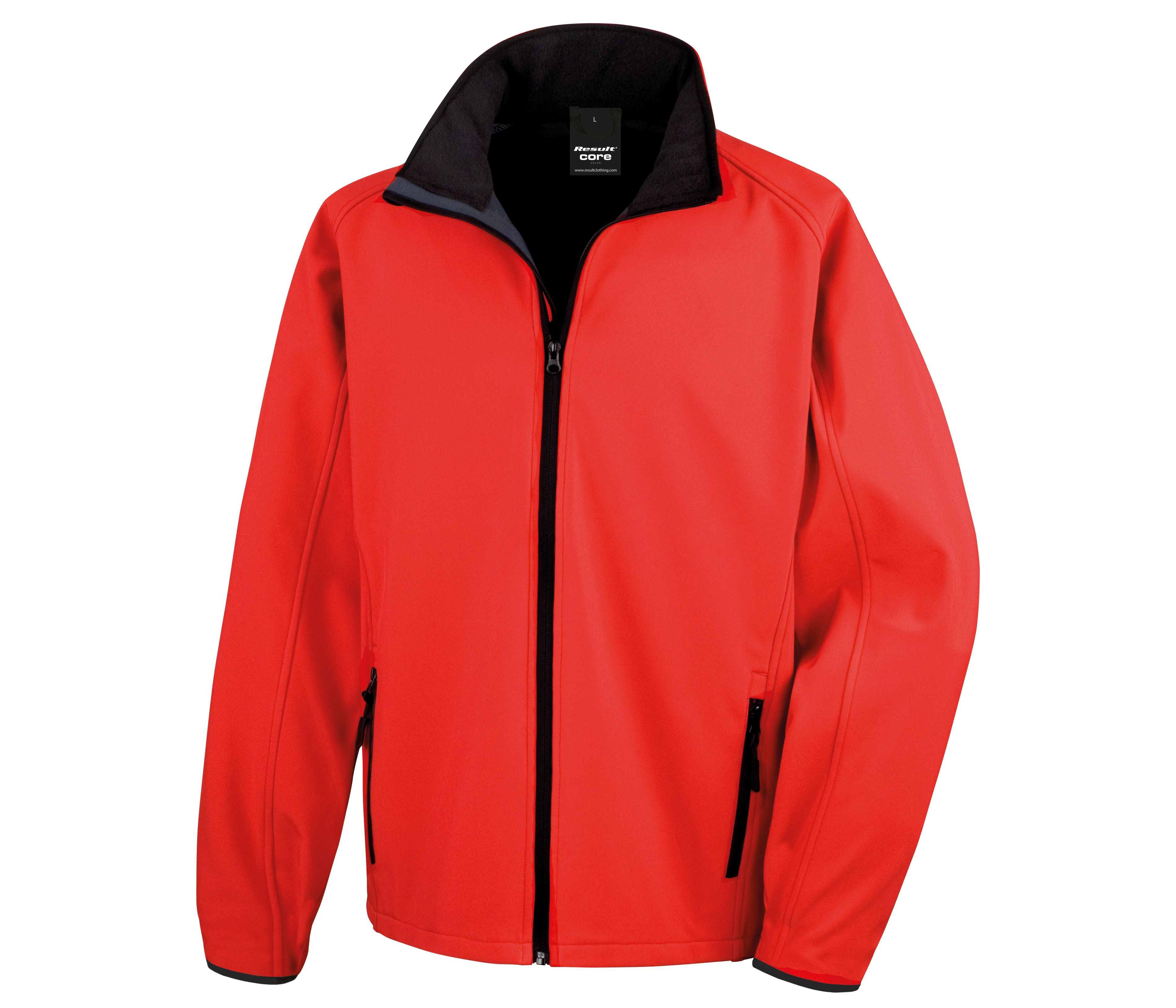 MENS PRINTABLE SOFTSHELL JACKET