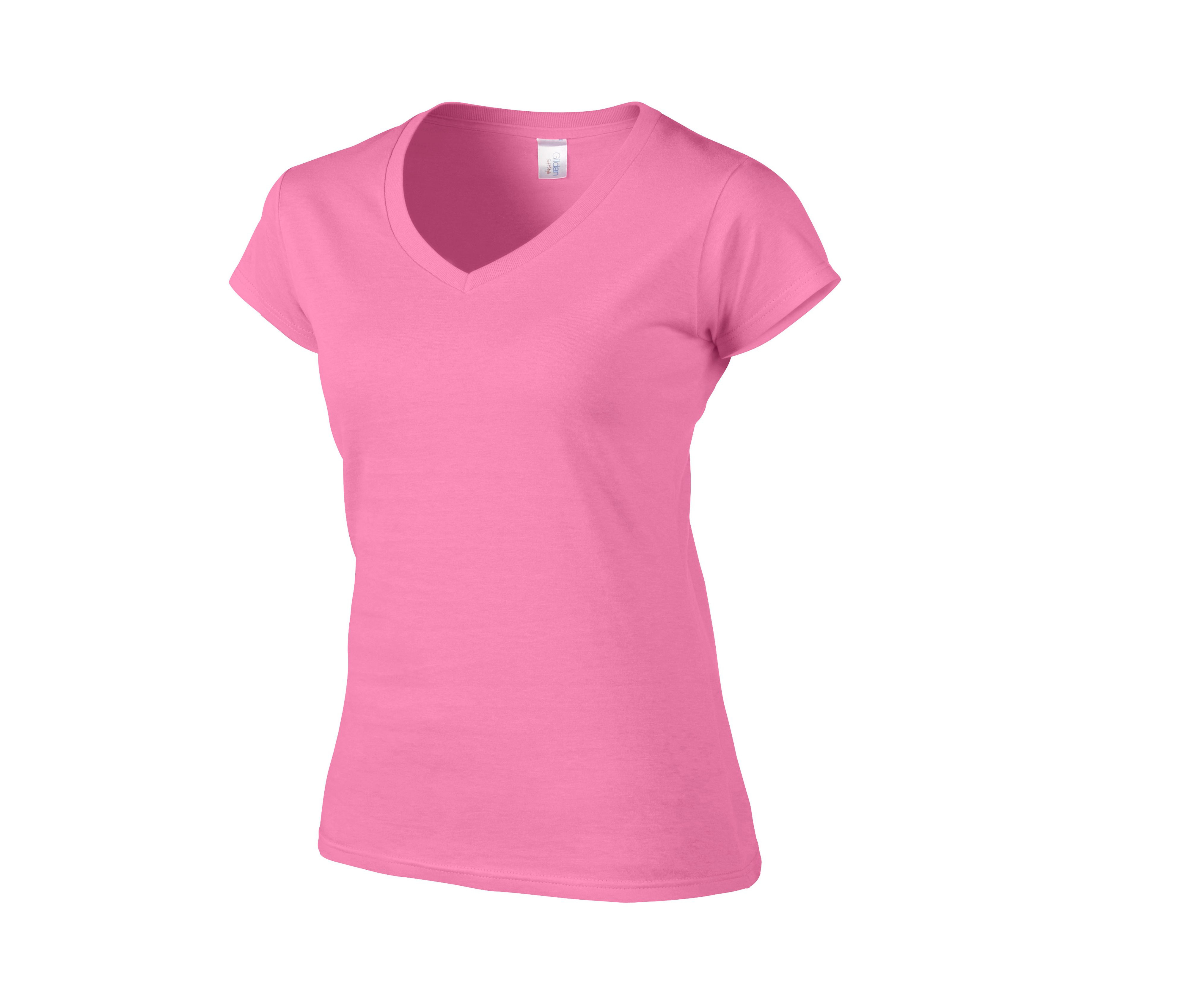 SOFTSTYLE LADIES' V-NECK T-SHIRT