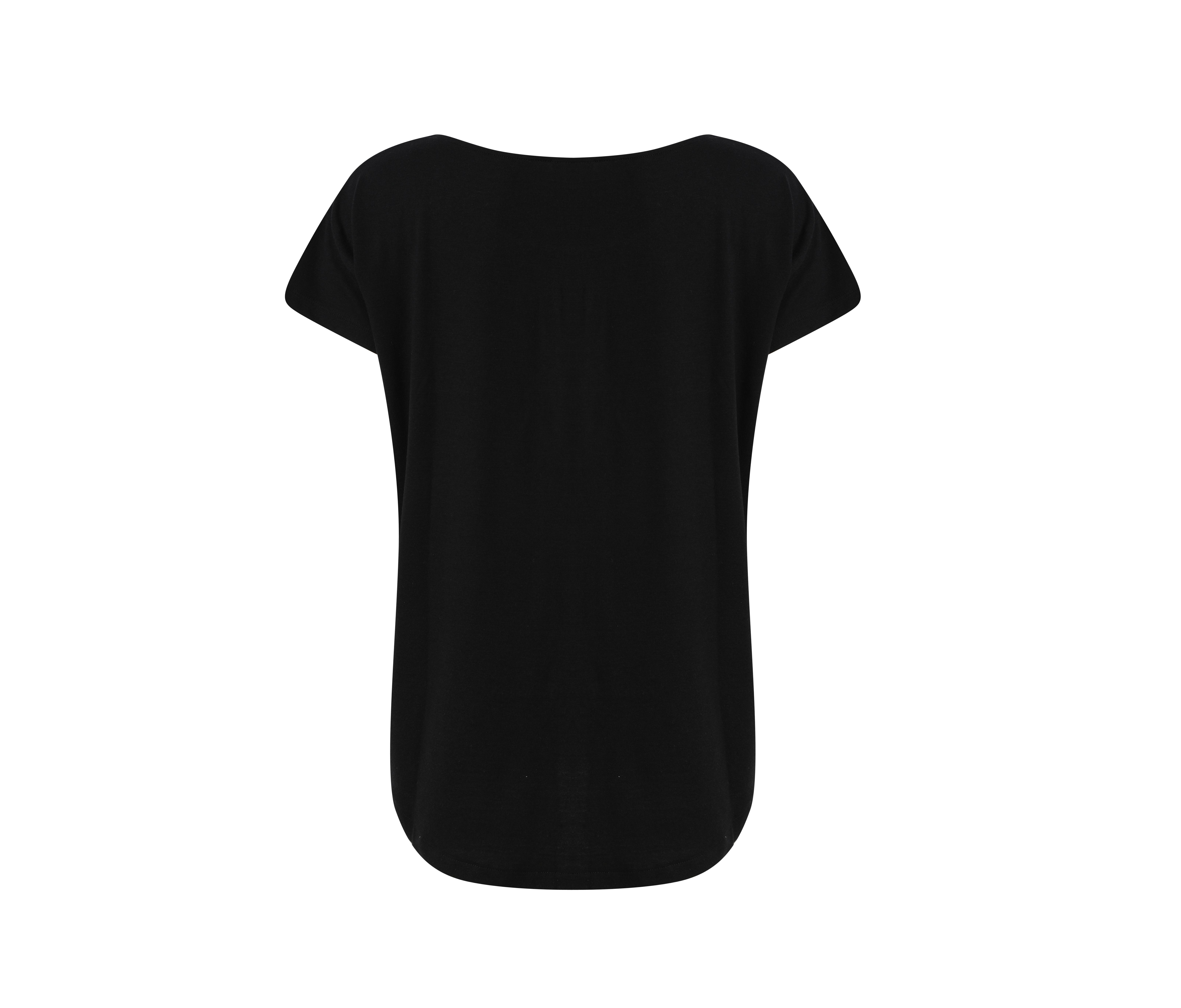 SCOOP NECK TEE