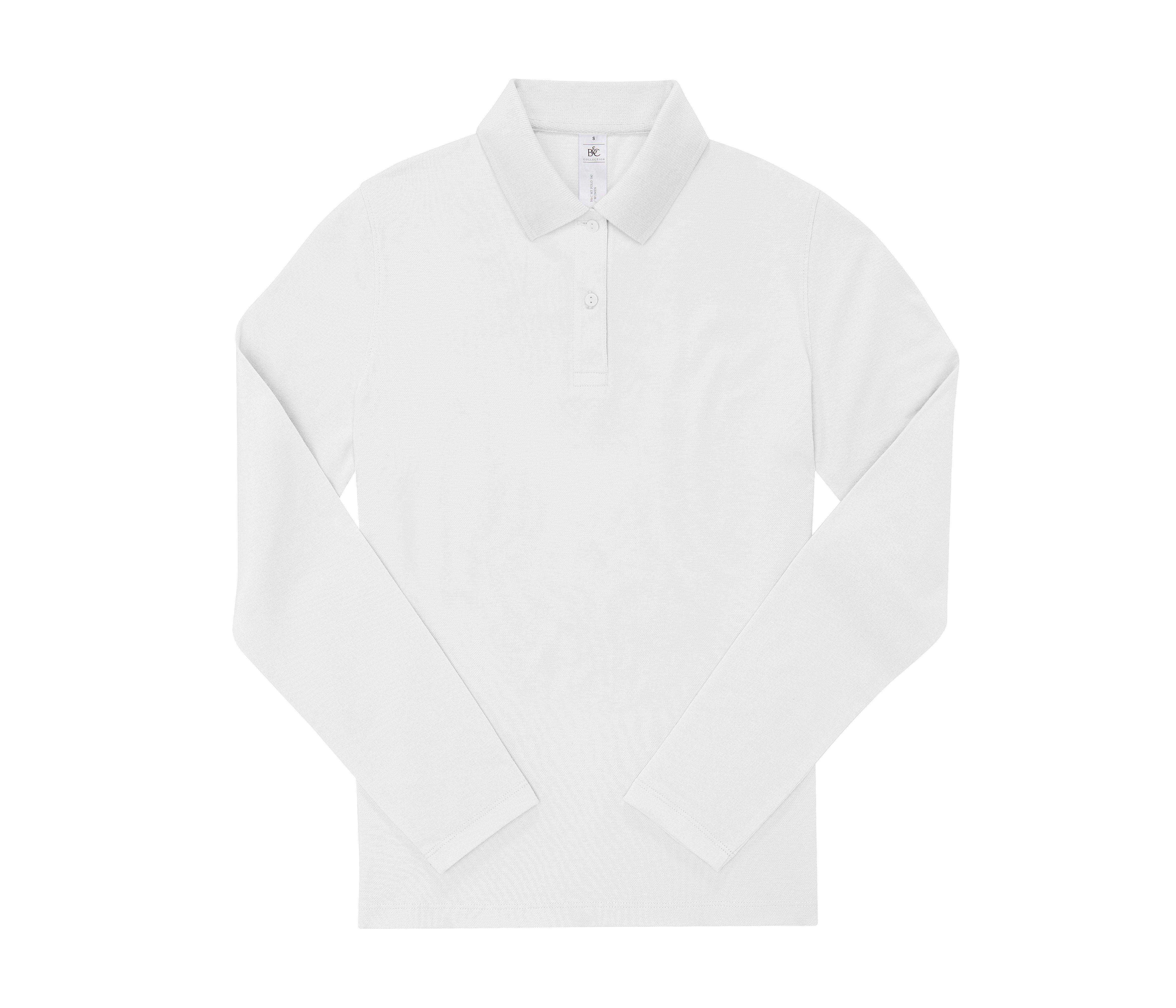B&C MY POLO 180 LSL/WOMEN