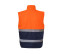BODYWARMER MATELASSÉ BICOLORE HAUTE VISIBILITÉ
