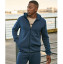 ATHLETIC HOODED FULL ZIP SWEAT