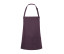 SHORT BIB APRON BASIC WITH BUCKLE AND POCKET